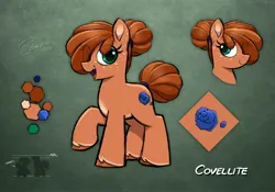 Size: 3710x2604 | Tagged: safe, artist:selenophile, derpibooru import, oc, oc:covellite, unofficial characters only, earth pony, pony, earth pony oc, image, jpeg, solo