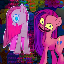 Size: 1200x1200 | Tagged: semi-grimdark, artist:snackbits, derpibooru import, pinkie pie, earth pony, pony, fanfic:cupcakes, adoracreepy, creepy, creepy smile, cute, cuteamena, evil grin, fanfic art, female, g4, grin, image, insanity, looking at you, mare, outline, pinkamena diane pie, png, smiling, smiling at you, solo, this will end in cupcakes, this will end in death, this will end in tears, this will end in tears and/or death