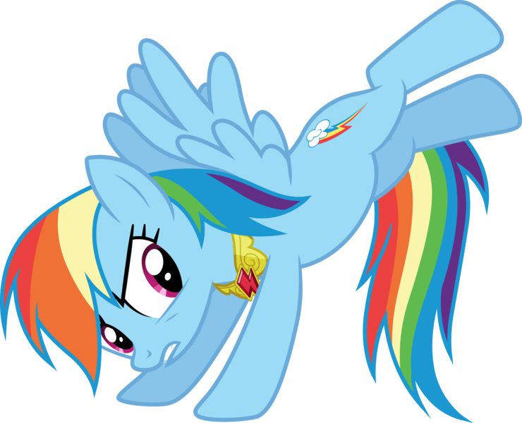 Size: 3702x3000 | Tagged: safe, artist:cloudy glow, derpibooru import, rainbow dash, keep calm and flutter on, element of loyalty, g4, image, png, simple background, solo, transparent background, vector