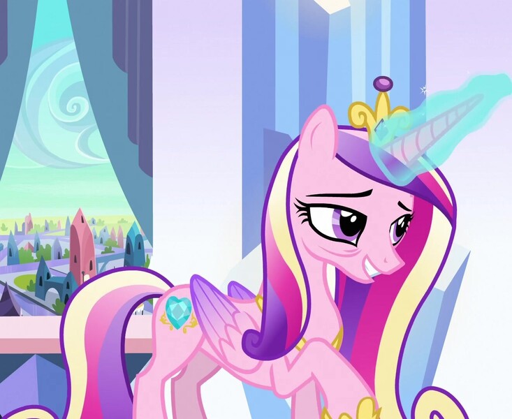 Size: 1320x1080 | Tagged: safe, derpibooru import, princess cadance, the crystal empire, cropped, g4, image, jpeg