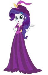 Size: 2500x3863 | Tagged: safe, artist:cartoonmasterv3, artist:nie-martw-sie-o-mnie, derpibooru import, rarity, human, equestria girls, clothes, coronation, coronation dress, dress, g4, image, long dress, long skirt, png, skirt, solo