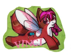 Size: 550x425 | Tagged: safe, artist:talutie, derpibooru import, oc, unofficial characters only, flutter pony, pony, glasses, image, jpeg, lying down, prone, solo