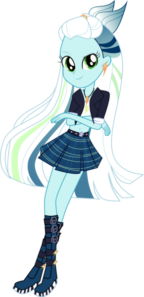 Size: 4099x8465 | Tagged: safe, artist:shootingstarsentry, derpibooru import, oc, oc:violet surge, equestria girls, absurd resolution, boots, clothes, g4, high heel boots, image, jacket, png, shirt, shoes, simple background, skirt, solo, transparent background, vector