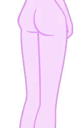 Size: 305x530 | Tagged: suggestive, artist:qbert2kcat, derpibooru import, starlight glimmer, human, equestria girls, butt, female, g4, glimmer glutes, image, legs, png, simple background, transparent background