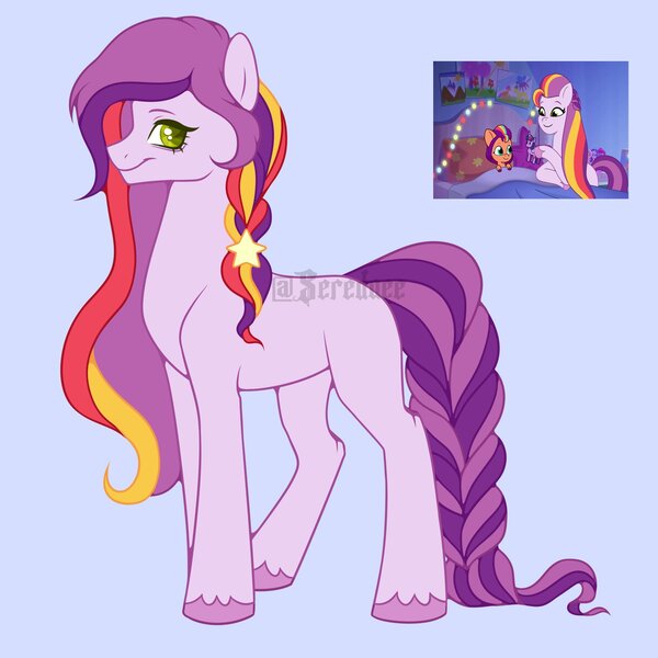 Size: 2000x2000 | Tagged: safe, artist:seredaee, derpibooru import, earth pony, pony, g5, my little pony: tell your tale, spoiler:g5, spoiler:my little pony: tell your tale, spoiler:tyts02e11, bow, braid, braided tail, eyelashes, female, green eyes, hair bow, image, jpeg, looking at you, mare, obtrusive watermark, reference sheet, signature, simple background, smiling, smiling at you, sunny starscout's mother, tail, two toned mane, two toned tail, unshorn fetlocks, watermark, written in the starscouts