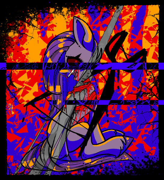 Size: 1615x1779 | Tagged: semi-grimdark, artist:lixthefork, derpibooru import, pinkie pie, blood, colorful, crying, error, glitch, image, pinkamena diane pie, png, saturated, tears of blood