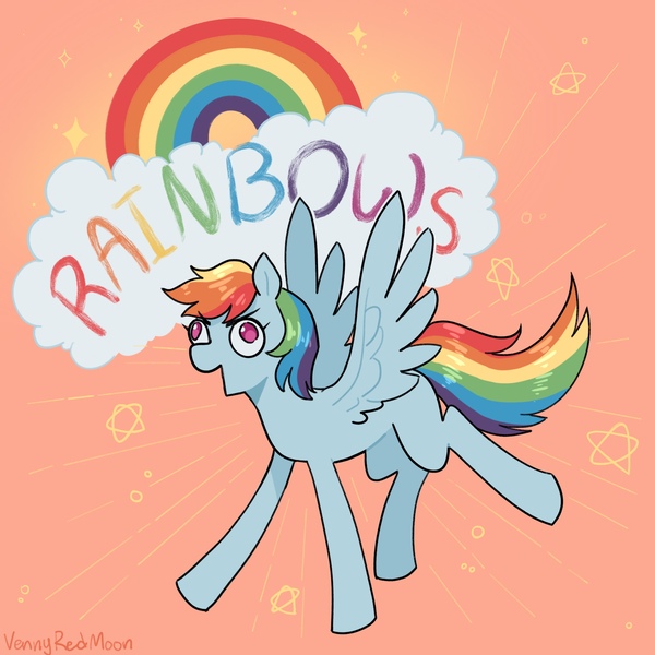 Size: 2048x2048 | Tagged: safe, artist:vennyredmoon, rainbow dash, pegasus, pony, image, jpeg, solo