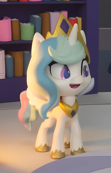 Size: 1208x1878 | Tagged: safe, derpibooru import, edit, edited screencap, screencap, princess celestia, alicorn, pony, book filled adventure, my little pony: pony life, my little pony: stop motion short, cute, g4, image, png, smiling