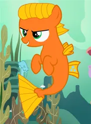 Size: 1584x2168 | Tagged: safe, artist:memeartboi, derpibooru import, oc, ponified, fish, jellyfish, pony, sea pony, seahorse, seapony (g4), bubble, colt, crepuscular rays, cute, darwin watterson, deep sea, dorsal fin, fin, fin wings, fins, fish tail, flowing mane, flowing tail, foal, image, jpeg, male, male oc, ocean, scales, sea pony oc, seapony oc, seaweed, smiling, sunlight, swimming, tail, the amazing world of gumball, under the sea, underwater, water, wings