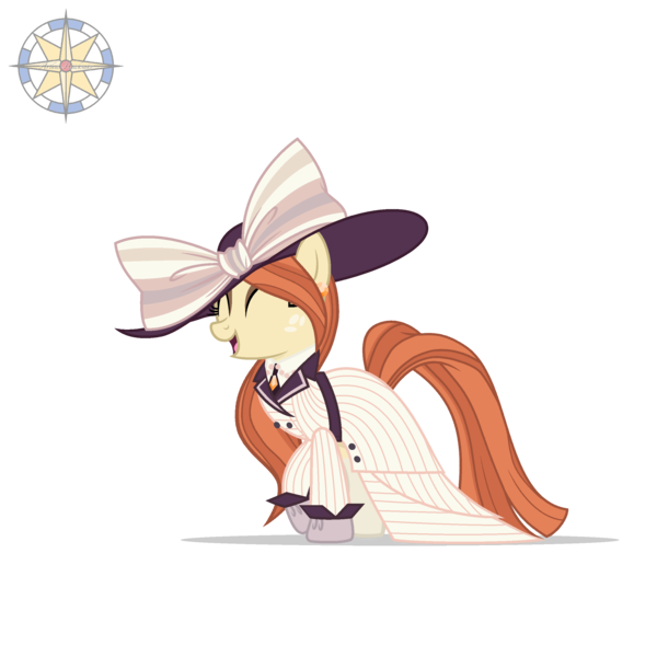 Size: 2500x2500 | Tagged: safe, artist:r4hucksake, derpibooru import, rarity, oc, oc:frazzle, earth pony, pony, clothes, female, image, mare, png, raristocrat, rose dewitt bukater, simple background, solo, titanic, transparent background