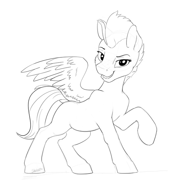 Size: 1661x1661 | Tagged: safe, artist:shpinat9, derpibooru import, zipp storm, pegasus, pony, g5, image, jpeg, solo