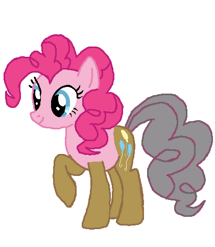 Size: 421x483 | Tagged: safe, artist:qjosh, derpibooru import, igneous rock pie, pinkie pie, female, g4, image, male, png, simple background, white background