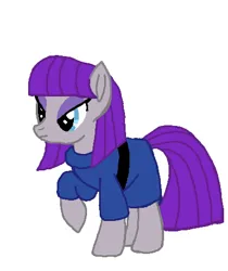 Size: 396x472 | Tagged: safe, artist:qjosh, derpibooru import, maud pie, earth pony, female, g4, image, png, simple background, solo, white background