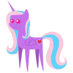 Size: 900x900 | Tagged: safe, artist:moondeer1616, derpibooru import, oc, oc:heart sparkle, unofficial characters only, alicorn, pony, female, image, mare, png, pointy ponies, simple background, transparent background