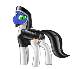 Size: 5400x5200 | Tagged: suggestive, artist:dacaoo, derpibooru import, oc, oc:guard cobalt flash, unofficial characters only, bat pony, bat pony oc, bat wings, bdsm, blushing, chastity, chastity belt, clothes, image, latex, latex nun, latex socks, latex suit, male, nun, png, socks, wing sleeves, wings