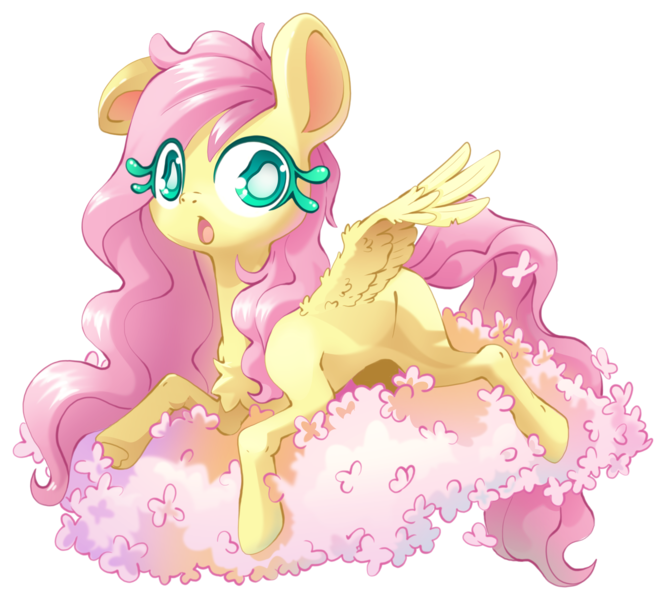 Size: 2727x2457 | Tagged: safe, alternate version, artist:cutepencilcase, derpibooru import, fluttershy, pegasus, pony, the cutie mark chronicles, female, filly, filly fluttershy, g4, image, png, simple background, solo, transparent background, younger