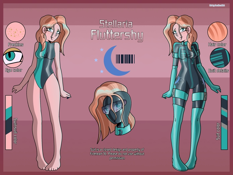 Size: 2500x1875 | Tagged: safe, artist:devillustart, derpibooru import, fluttershy, oc, oc:fluttershy(prisoners of the moon), human, equestria girls, clothes, fireheart76's latex suit design, g4, gloves, humanized, image, jpeg, latex, latex boots, latex gloves, latex suit, prisoners of the moon, reference sheet, rubber, rubber suit