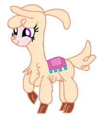 Size: 397x494 | Tagged: safe, artist:qjosh, derpibooru import, alpaca, them's fightin' herds, character to character, community related, female, image, paprika (tfh), png, simple background, solo, transformation, transformation sequence, white background