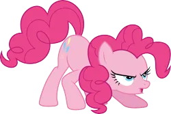 Size: 4490x3000 | Tagged: safe, artist:cloudy glow, derpibooru import, pinkie pie, earth pony, female, g4, image, png, simple background, solo, transparent background