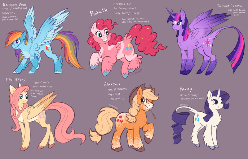 Size: 2048x1307 | Tagged: safe, alternate version, artist:churrokat, derpibooru import, applejack, fluttershy, pinkie pie, rainbow dash, rarity, twilight sparkle, twilight sparkle (alicorn), alicorn, classical unicorn, earth pony, pegasus, pony, unicorn, alternate color palette, alternate design, alternate tailstyle, applejack's hat, applejacked, back fluff, blaze (coat marking), blonde mane, blonde tail, blue coat, blue eyes, body freckles, butt fluff, chest fluff, chubby, cloven hooves, coat markings, colored, colored belly, colored ears, colored eartips, colored hooves, colored horn, colored muzzle, colored wings, colored wingtips, cowboy hat, curly mane, curly tail, curved horn, determined look, eyelashes, facial markings, female, flat colors, fluffy, freckles, g4, gradient ears, gradient horn, gradient wings, green eyes, hat, headcanon, height difference, horn, image, jpeg, jumping, large wings, leg fluff, leg freckles, leonine tail, long horn, long legs, long mane, long tail, looking down, mane six, mare, mealy mouth (coat marking), motion lines, multicolored hair, multicolored mane, multicolored tail, muscles, narrowed eyes, one eye closed, orange coat, pale belly, partially open wings, physique difference, pink coat, pink eyes, pink mane, pink tail, ponytail, purple background, purple coat, purple eyes, purple mane, purple tail, rainbow hair, rainbow tail, redesign, ringlets, signature, simple background, smiling, smoldash, socks (coat marking), sparkly mane, sparkly tail, sparkly wings, splotches, spread wings, standing, star (coat marking), straight mane, straight tail, straw in mouth, tail, tail fluff, tallershy, text, thin, thin legs, tied mane, tied tail, two toned wings, unicorn horn, unshorn fetlocks, wall of tags, wavy mane, wavy tail, white coat, white text, wide stance, wing fluff, wingding eyes, wings, wink, yellow coat