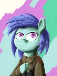 Size: 1536x2048 | Tagged: safe, artist:soursweet cheese, derpibooru import, earth pony, pony, binoculars, clothes, commander, friendship is a lie, image, looking up, military pony, military uniform, png, solo, telescope, uniform