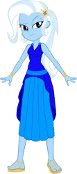 Size: 696x1564 | Tagged: safe, artist:invisibleink, artist:tylerajohnson352, derpibooru import, trixie, equestria girls, bracelet, clothes, dress, eyelashes, g4, goddess, greek clothes, image, jewelry, png, sandals, simple background, solo, transparent background