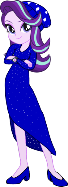 Size: 437x1193 | Tagged: safe, artist:tylerajohnson352, derpibooru import, starlight glimmer, human, equestria girls, make new friends but keep discord, beanie, clothes, dress, female, g4, gala dress, gloves, hat, high heels, image, png, reference, shoes, simple background, skirt, transparent background, vector, watch, wristwatch