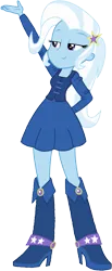 Size: 413x1005 | Tagged: safe, artist:tylerajohnson352, derpibooru import, trixie, human, equestria girls, blue skirt, boots, clothes, corset, dress, fall formal outfits, female, g4, hat, high heel boots, high heels, image, my little pony equestria girls, my little pony equestria girls: rainbow rocks, png, shoes, simple background, skirt, solo, transparent background, vector