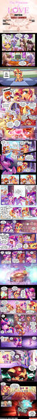 Size: 1280x14139 | Tagged: safe, artist:lummh, artist:shore2020, derpibooru import, apple polish, arpeggio, crystal clear, princess cadance, stellar flare, sunburst, sunset shimmer, top marks, alicorn, pony, unicorn, comic:the princess of love, advertisement, aside glance, bag, book, bookshelf, brother and sister, chalkboard, classroom, colt, colt sunburst, comic, cute, dialogue, eyeroll, eyes closed, facial hair, female, filly, filly sunset shimmer, foal, g4, glow, glowing horn, heart, horn, hug, image, jewelry, jpeg, looking at each other, looking at someone, looking at you, love spell, magic, male, mare, moustache, necklace, patreon, patreon preview, pinpoint eyes, princess celestia's school for gifted unicorns, quill, raised hoof, saddle bag, school, scroll, shimmerbetes, ship:flarespot, shipping, siblings, sideways glance, smug, smugset shimmer, speech bubble, stallion, starry eyes, straight, sunny siblings, sunspot (g4), teacher, teen princess cadance, thumbnail is a stick, wall of tags, wingding eyes, younger