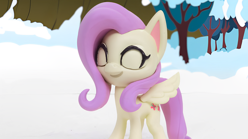 Size: 1920x1080 | Tagged: safe, derpibooru import, edit, edited screencap, screencap, fluttershy, pegasus, pony, my little pony: pony life, my little pony: stop motion short, cute, g4, image, png, smiling