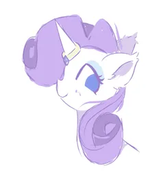 Size: 646x697 | Tagged: safe, artist:skylinepony_, derpibooru import, rarity, pony, unicorn, cute, female, g4, horn, horn ring, image, jewelry, looking at you, png, ring, simple background, solo, white background