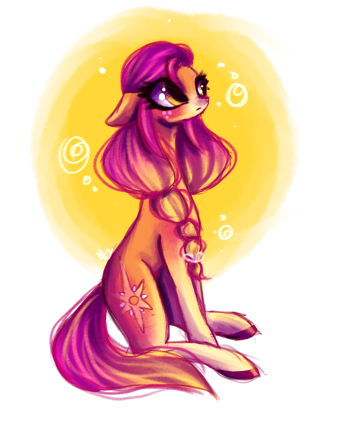 Size: 4400x5500 | Tagged: safe, artist:kamikami1234, derpibooru import, oc, oc:bloom, unofficial characters only, earth pony, pony, absurd resolution, female, floppy ears, image, mare, not sunny starscout, png, simple background, sitting, solo, transparent background