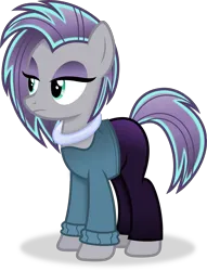Size: 2423x3169 | Tagged: safe, artist:anime-equestria, derpibooru import, maud pie, earth pony, pony, alternate hairstyle, clothes, eyeshadow, female, g4, image, makeup, mare, png, simple background, solo, transparent background, vector