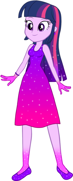 Size: 622x1531 | Tagged: safe, artist:invisibleink, artist:tylerajohnson352, derpibooru import, twilight sparkle, equestria girls, beautiful, bracelet, clothes, colorful, dress, female, flats, g4, glitter, image, jewelry, png, shoes, sparkles, sparkly dress, sparkly hair