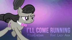 Size: 1280x720 | Tagged: safe, artist:dragonknighttara, artist:krazythefox, artist:yourenigma, derpibooru import, octavia melody, earth pony, pony, 2014, album cover, animated, artifact, brony music, downloadable, downloadable content, female, g4, hat, image, link in description, mare, music, nostalgia, old art, old video, solo, sound only, text, video, webm, youtube, youtube link, youtube video