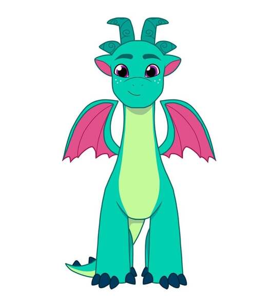 Size: 640x725 | Tagged: safe, artist:jazzhooves, derpibooru import, sparky sparkeroni, dragon, g5, freckles, front view, image, jpeg, looking at you, male, older, older sparky sparkeroni, simple background, solo, white background