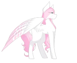 Size: 2417x1990 | Tagged: safe, artist:riressa, derpibooru import, oc, oc:rose thorns, pegasus, pony, female, image, mare, png, simple background, solo, transparent background