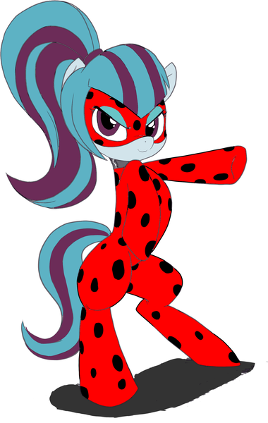 Size: 1530x2414 | Tagged: safe, artist:nauyaco, color edit, derpibooru import, edit, sonata dusk, pony, colored, female, image, mare, miraculous ladybug, png, simple background, white background