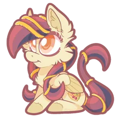 Size: 600x600 | Tagged: safe, artist:mychelle, derpibooru import, oc, oc:cherry justice, pegasus, pony, chibi, female, image, mare, png, simple background, solo, transparent background