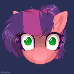 Size: 4134x4134 | Tagged: safe, artist:jjsh, derpibooru import, oc, oc:grelka, unofficial characters only, earth pony, pony, bust, female, freakout, funny, green eyes, high res, image, looking at you, mare, meme, png, portrait