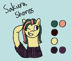 Size: 769x656 | Tagged: safe, artist:nukepony360, derpibooru import, oc, oc:sakura shores, unofficial characters only, earth pony, pony, bust, clothes, female, image, mare, military uniform, png, portrait, simple background, solo, uniform