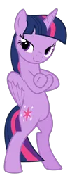 Size: 1621x4047 | Tagged: safe, artist:terrebonnerobbi, derpibooru import, twilight sparkle, twilight sparkle (alicorn), alicorn, pony, bipedal, female, fresh princess and friends' poses, fresh princess of friendship, g4, image, mare, png, simple background, solo, transparent background