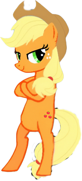 Size: 750x1662 | Tagged: safe, derpibooru import, edit, edited screencap, editor:terrebonnerobbi, screencap, applejack, earth pony, applejack's hat, background removed, bipedal, cowboy hat, female, fresh princess and friends' poses, fresh princess of friendship, g4, hat, image, png, solo