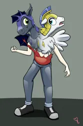 Size: 849x1280 | Tagged: safe, artist:softballoonpony, derpibooru import, bat pony, goo, human, pegasus, pony, helmet, human to pony, image, jpeg, male, mitosis, night guard, royal guard, transformation, transformation sequence