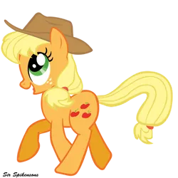 Size: 900x900 | Tagged: safe, artist:sirspikensons, derpibooru import, applejack, earth pony, pony, applejack's hat, cowboy hat, female, g4, hat, image, mare, png, simple background, transparent background, vector