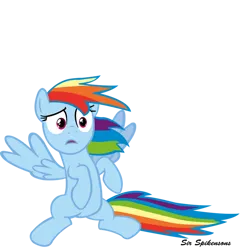 Size: 900x900 | Tagged: safe, artist:sirspikensons, derpibooru import, rainbow dash, pegasus, pony, the super speedy cider squeezy 6000, female, g4, image, mare, png, simple background, solo, transparent background, vector