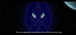 Size: 1270x589 | Tagged: safe, artist:mlpjediqui-gon, derpibooru import, nightmare moon, twilight sparkle, twilight sparkle (alicorn), alicorn, anthro, unicorn, zabrak, apprentice, boots, clothes, darth maul, death threat, emperor palpatine, equine, g4, horn, image, jedi, leather, lightsaber, lord, master, moon, movie, obi-wan kenobi, padawan, png, qui-gon jinn, reference, scenerey, shoes, sith, star wars, star wars: the phantom menace, this will end in death, this will end in pain, this will end in tears, this will end in tears and/or death, threat, weapon