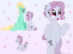 Size: 1803x1345 | Tagged: safe, artist:lullapiies, derpibooru import, zephyr breeze, oc, earth pony, pony, bipedal, female, image, mare, pixie cut (g4), png, short hair