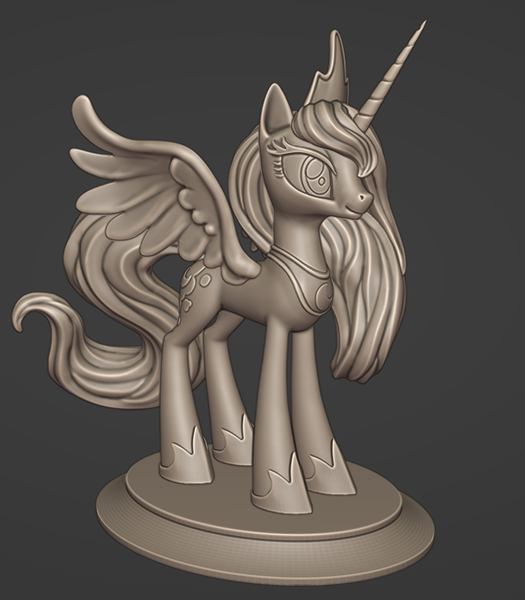 Size: 1464x1673 | Tagged: safe, artist:sunny way, derpibooru import, princess luna, alicorn, pony, 3d, 3d files, 3d print, 3d printed files, 3d printing, 3d printing files, art, artwork, blender, craft, digital art, female, figurine, files, filly, filly luna, g4, image, jewelry, mare, my little pony, png, princess, regalia, sculpture, solo, wings, woona, younger, zbrush