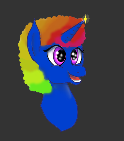 Size: 414x470 | Tagged: safe, artist:visserex52, derpibooru import, oc, unofficial characters only, pony, unicorn, gray background, horn, image, png, simple background, solo